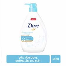 SỮA TẮM DOVE DƯỠNG ẨM DỊU MÁT 530G x 12 chai