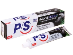 KEM ĐÁNH RĂNG P/S TRẮNG RĂNG THAN HOAT TINH 180G x 36 ống