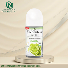 LĂN KHỬ MÙI ENCHANTEUR DELIGHTFUL 50ML x 24 CHAI ( XANH LÁ  )