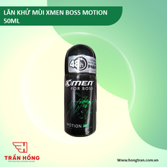 LĂN KHỬ MÙI XMEN BOSS MOTION 48H 50ML ( XANH LÁ ) x 24 chai