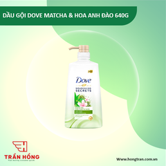 DẦU GỘI DOVE MATCHA & HOA ANH ĐÀO 640G x 8 chai