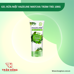 GEL RỬA MẶT HAZELINE MATCHA TRÀM TRÀ 100GX24