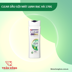 DẦU GỘI CLEAR MÁT LẠNH BẠC HÀ 170G x 36 CHAI