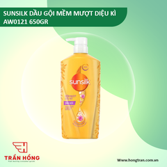 DẦU GỘI SUNSILK MỀM MƯỢT DIỆU KỲ 650GR x 8 CHAI