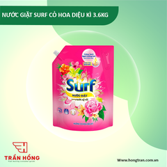 NƯỚC GIẶT SURF CỎ HOA DIỆU KÌ 3.6KG x 3 CHAI