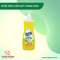 NƯỚC RỬA CHÉN GIFT CHANH 450G X  24CHAI