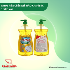 Nước Rửa Chén MY HAO Chanh 5X - 1.5KG vòi x 10 chai
