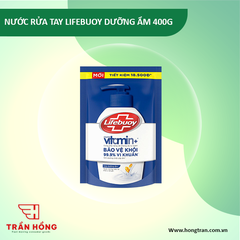 NƯỚC RỬA TAY LIFEBUOY DƯỠNG ẨM 400G x 24 túi