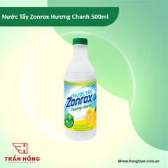 Nước Tẩy Zonrox Hương Chanh 500ml x 24 Chai