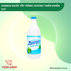 NƯỚC TẨY TRẮNG ZONROX - HƯƠNG THIÊN NHIÊN 1LIT x 12 chai