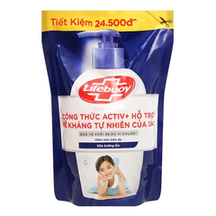 NƯỚC RỬA TAY LIFEBUOY DƯỠNG ẨM 400G x 24 túi