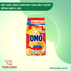 BỘT GIẶT OMO COMFORT TINH DẦU THƠM NỒNG NÀN 5.1KG X 3 TÚI