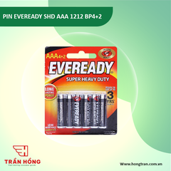 PIN EVEREADY SHD AAA 1212 BP4+2) x 12 vỉ