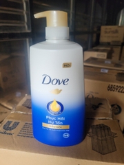 DẦU GỘI DOVE PHỤC HỒI HƯ TỔN (XANH) 640ML x 8 CHAI