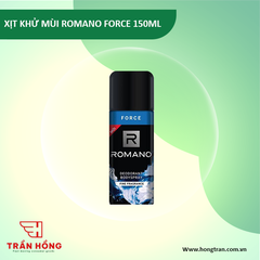 XỊT KHỬ MÙI ROMANO FORCE 150ML x 24 CHAI