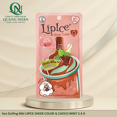Son Dưỡng Môi LIPICE SHEER COLOR Q CHOCO MINT 2.4 G X 40 CÂY