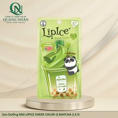 Son Dưỡng Môi LIPICE SHEER COLOR Q MATCHA 2.4 G X 40 CÂY