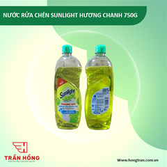 NƯỚC RỬA CHÉN SUNLIGHT HƯƠNG CHANH 750G x 15 chai