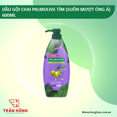 DẦU GỘI CHAI PALMOLIVE TÍM (SUÔN MƯỢT ÓNG Ả) 600ML x 6 CHAI