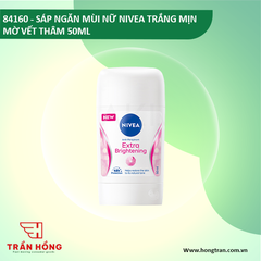 84160 SÁP NGĂN MÙI NỮ NIVEA TRẮNG MỊN MỜ VẾT THÂM 50ML x 15 chai