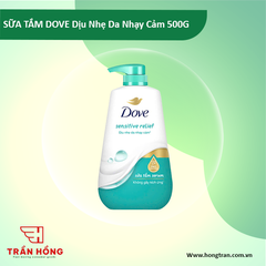 SỮA TẮM DOVE CHĂM SÓC DA NHẠY CẢM 500G x 12 chai