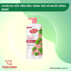 SỮA TẮM LIFEBUOY DẦU TRÀM TRÀ VÀ MUỐI HỒNG 800ML x 12 CHAI