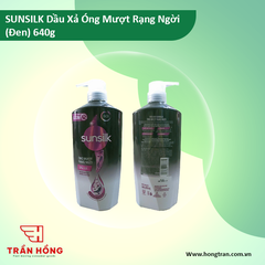 DẦU XẢ SUNSILK ÓNG MƯỢT RẠNG NGỜI 640g/8 Chai