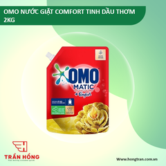 NƯỚC GIẶT OMO COMFORT HƯƠNG TINH DẦU THƠM 2KG x 4 túi