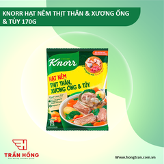 HẠT NÊM KNORR HẠT NÊM TỪ THỊT & XƯƠNG ỐNG 170G x 32 gói