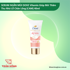SERUM NGĂN MÙI DOVE Vitamin Giúp Mờ Thâm Thu Nhỏ Lỗ Chân Lông (CAM) 40ml x 24 chai