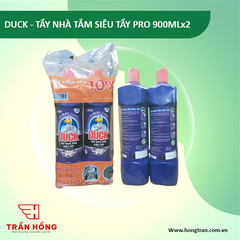 TẨY NHÀ TẮM DUCK - SIEU TAY PRO 900MLx2 / 6 CẶP