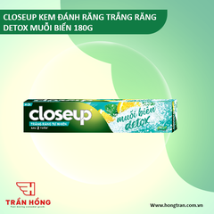 KEM ĐÁNH RĂNG CLOSEUP TRẮNG RĂNG DETOX MUỖI BIỂN 180G x 36 ống