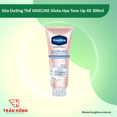 Sữa Dưỡng Thể VASELINE Gluta-Hya Tone Up 4X 300ml x 12tuýp