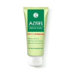 Gel Rửa Mặt Acnes Gentle Wash Ngăn Ngừa Mụn 100g X 25 TUÝP