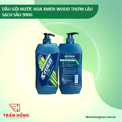 DẦU GỘI NƯỚC HOA XMEN WOOD THƠM LÂU SẠCH SÂU 900G x 12 CHAI