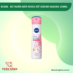85308 Xịt ngăn mùi NIVEA SERUM SAKURA 150ML x 12 CHAI