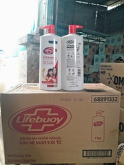 SỮA TẮM LIFEBUOY BẢO VỆ VƯỢT TRỘI 1KG x 12 CHAI