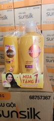 DẦU GỘI SUNSILK MỀM MƯỢT DIỆU KỲ 650G + DX 140G) x 8 bộ