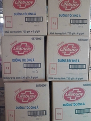 DẦU GỘI LIFEBUOY DƯỠNG TÓC ÓNG Ả 6G x 12gói x 84dây