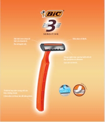 DAO CẠO BIC 3 LƯỠI 4+2 * 20 GÓI
