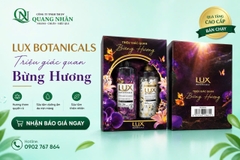 SỮA TẮM LUX BOTANICALS PHONG LAN QUYẾN RŨ (TÍM) 570G + ST LUX 350G x 12 BỘ