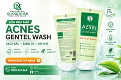 Gel Rửa Mặt Acnes Gentle Wash Ngăn Ngừa Mụn 100g X 25 TUÝP