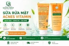 SỮA RỬA MẶT ACNES SÁNG DA MỜ SẸO 100G X 20 TUÝP ( cam )