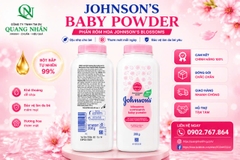Phấn thơm Blossom hương hoa Johnson & Johnson màu hồng 200g * 48chai/Thùng