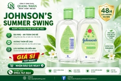 Nước hoa johnson baby 125ml màu xanh lá x 24 chai/Thùng