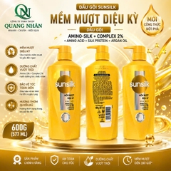DẦU GỘI SUNSILK MỀM MƯỢT DIỆU KỲ 600g/8 Chai