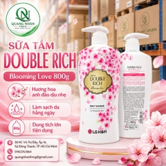 SỮA TẮM DOUBLE RICH HOA ANH ĐÀO 800G X 10 Chai