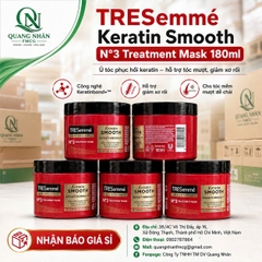 Ủ TÓC TRESEMME Keratin Smooth 620g x 8 chai