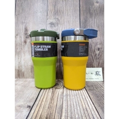 [CỔ LỖ SĨ] STANLEY ICE FLOW FLIP STRAW TUMBLER 20 OZ BÌNH GIỮ NHIỆT [Hàng chuẩn, nhậpUS]