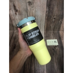 [CỔ LỖ SĨ] STANLEY ICE FLOW FLIP STRAW TUMBLER 20 OZ BÌNH GIỮ NHIỆT [Hàng chuẩn, nhậpUS]
